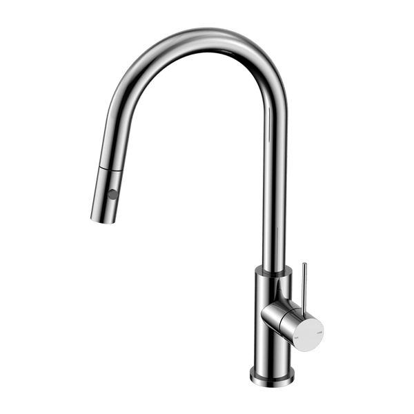 Nero Mixer Taps MECCA PULL OUT SINK MIXER WITH VEGIE SPRAY FUNCTION CHROME (NR221908CH)