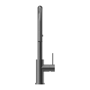 Nero Mixer Taps MECCA PULL OUT SINK MIXER WITH VEGIE SPRAY FUNCTION GUN METAL (NR221908GM)