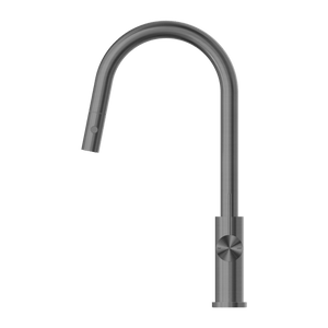 Nero Mixer Taps MECCA PULL OUT SINK MIXER WITH VEGIE SPRAY FUNCTION GUN METAL (NR221908GM)
