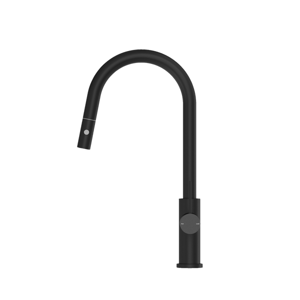 Nero Mixer Taps MECCA PULL OUT SINK MIXER WITH VEGIE SPRAY FUNCTION MATTE BLACK (NR221908MB)