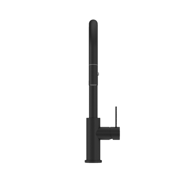 Nero Mixer Taps MECCA PULL OUT SINK MIXER WITH VEGIE SPRAY FUNCTION MATTE BLACK (NR221908MB)
