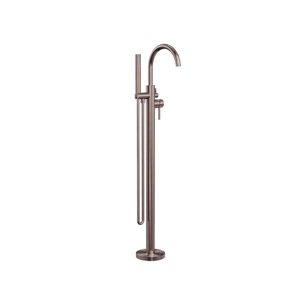 Nero Mixer Taps MECCA ROUND FREESTANDING MIXER WITH HAND SHOWER BRUSHED BRONZE (NR210903aBZ)