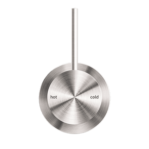 Nero Mixer Taps MECCA SHOWER MIXER 60MM HANDLE UP PLATE BRUSHED NICKEL (NR221911JBN)
