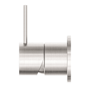 Nero Mixer Taps MECCA SHOWER MIXER 60MM HANDLE UP PLATE BRUSHED NICKEL (NR221911JBN)