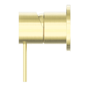 Nero Mixer Taps MECCA SHOWER MIXER 60MM PLATE BRUSHED GOLD (NR221911HBG)