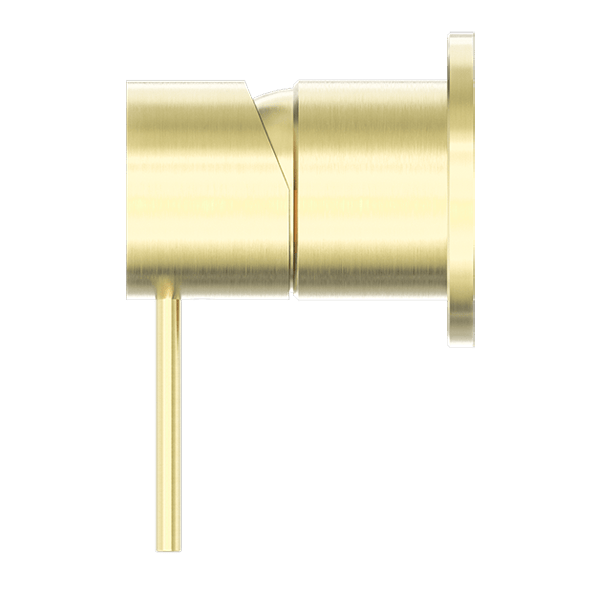 Nero Mixer Taps MECCA SHOWER MIXER 60MM PLATE BRUSHED GOLD (NR221911HBG)