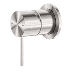 Nero Mixer Taps MECCA SHOWER MIXER 60MM PLATE BRUSHED NICKEL (NR221911HBN)