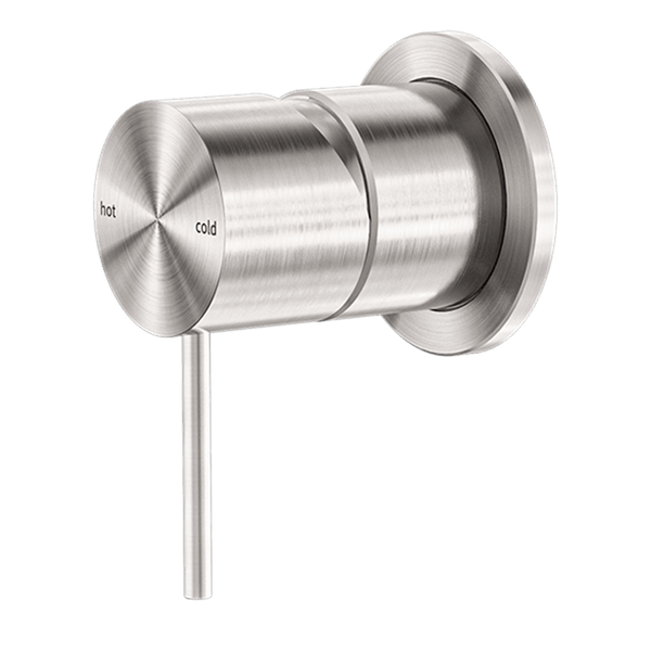 Nero Mixer Taps MECCA SHOWER MIXER 60MM PLATE BRUSHED NICKEL (NR221911HBN)
