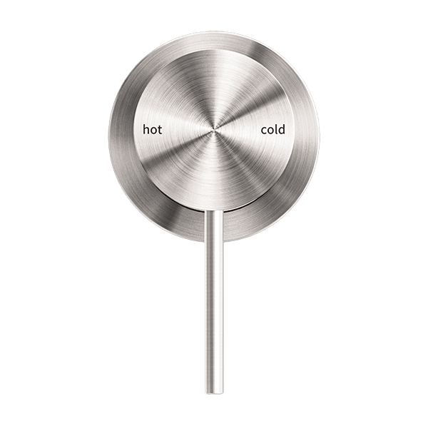 Nero Mixer Taps MECCA SHOWER MIXER 60MM PLATE BRUSHED NICKEL (NR221911HBN)