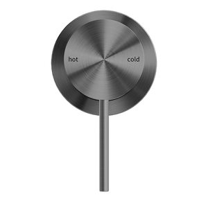 Nero Mixer Taps MECCA SHOWER MIXER 60MM PLATE GUN METAL (NR221911HGM)