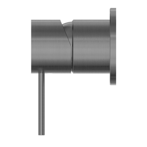 Nero Mixer Taps MECCA SHOWER MIXER 60MM PLATE GUN METAL (NR221911HGM)