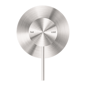 Nero Mixer Taps MECCA SHOWER MIXER 80MM PLATE BRUSHED NICKEL (NR221911BN)