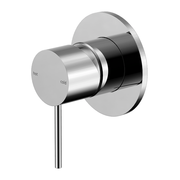 Nero Mixer Taps MECCA SHOWER MIXER 80MM PLATE CHROME (NR221911CH)
