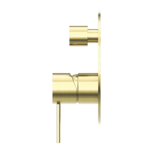 Nero Mixer Taps MECCA SHOWER MIXER WITH DIVERTOR BRUSHED GOLD (NR221911ABG)