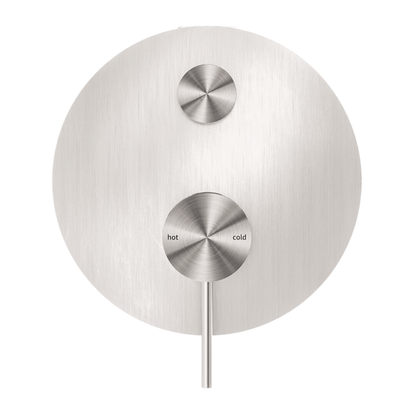 Nero Mixer Taps MECCA SHOWER MIXER WITH DIVERTOR BRUSHED NICKEL (NR221911ABN)