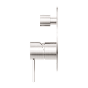 Nero Mixer Taps MECCA SHOWER MIXER WITH DIVERTOR BRUSHED NICKEL (NR221911ABN)