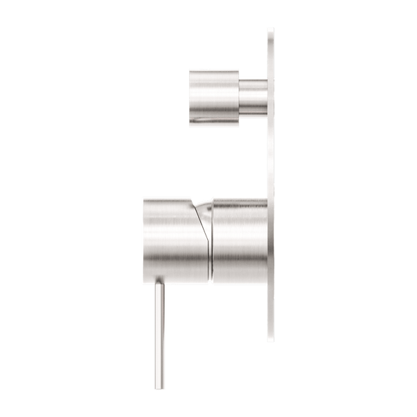 Nero Mixer Taps MECCA SHOWER MIXER WITH DIVERTOR BRUSHED NICKEL (NR221911ABN)