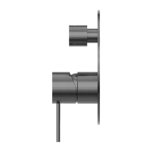 Nero Mixer Taps MECCA SHOWER MIXER WITH DIVERTOR GUN METAL (NR221911AGM)