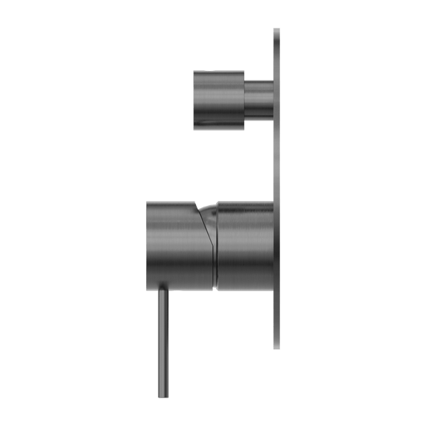 Nero Mixer Taps MECCA SHOWER MIXER WITH DIVERTOR GUN METAL (NR221911AGM)