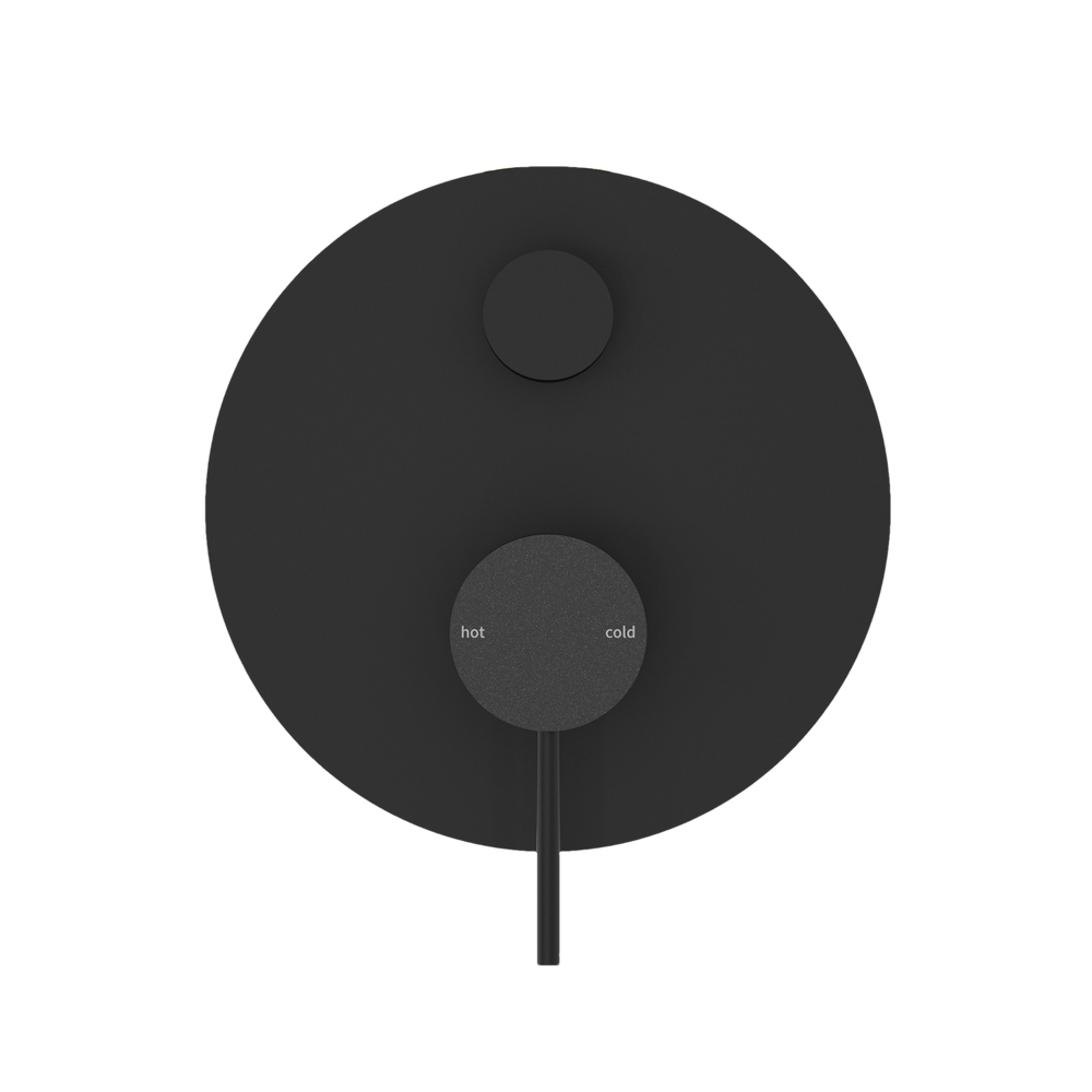 MECCA SHOWER MIXER WITH DIVERTOR MATTE BLACK (NR221911AMB)