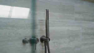 Nero Mixer Taps MECCA SHOWER MIXER WITH HORIZONTAL 2 WAY DIVERTOR GUN METAL (NR221911UGM)