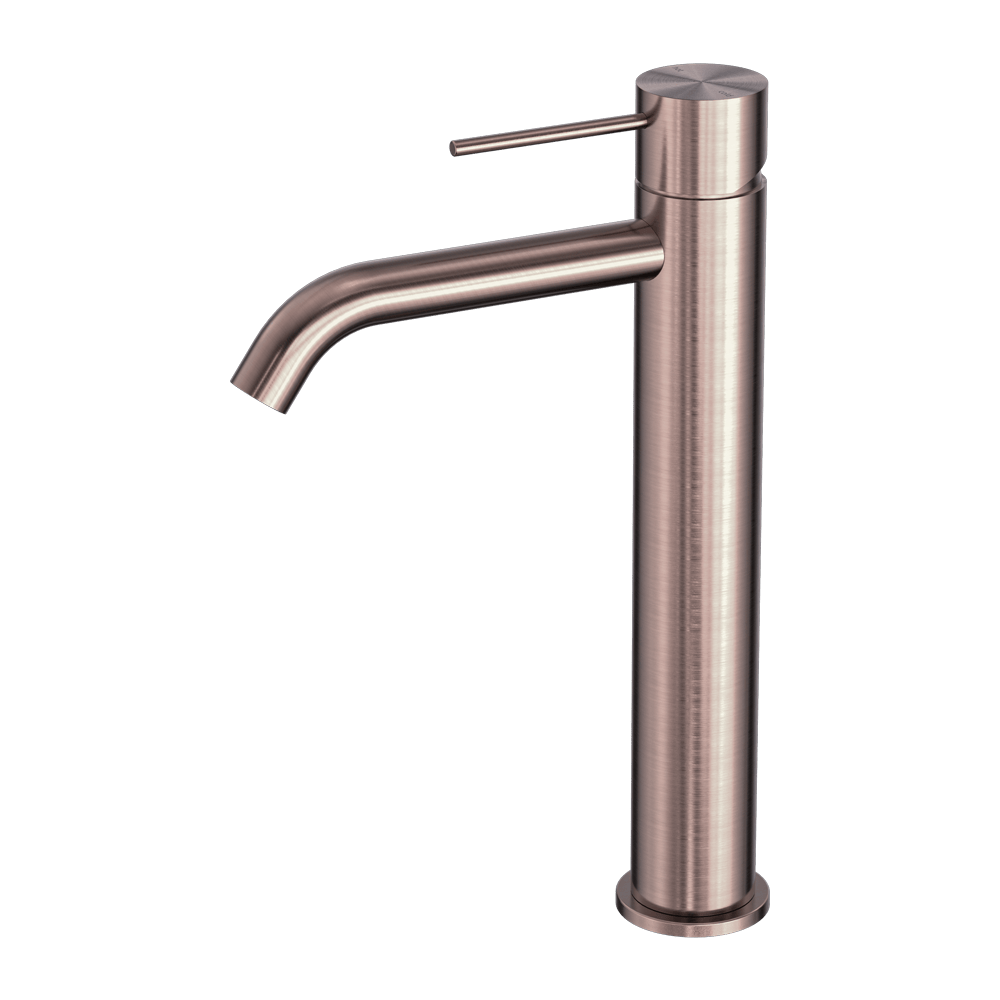 Nero Mixer Taps MECCA TALL BASIN MIXER BRUSHED BRONZE (NR221901aBZ)