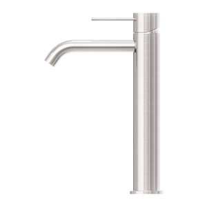 Nero Mixer Taps MECCA TALL BASIN MIXER BRUSHED NICKEL (NR221901aBN)
