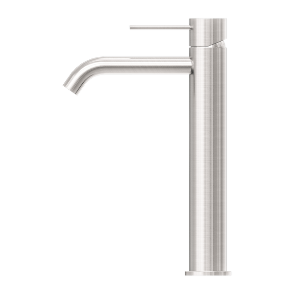 Nero Mixer Taps MECCA TALL BASIN MIXER BRUSHED NICKEL (NR221901aBN)