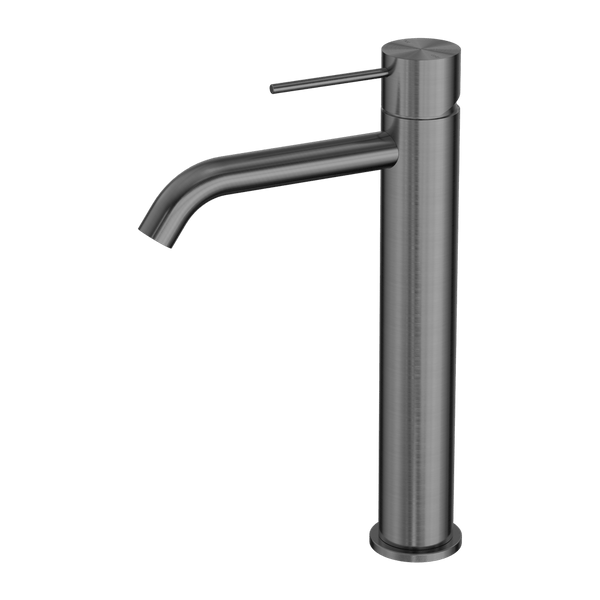 Nero Mixer Taps MECCA TALL BASIN MIXER GUN METAL (NR221901aGM)
