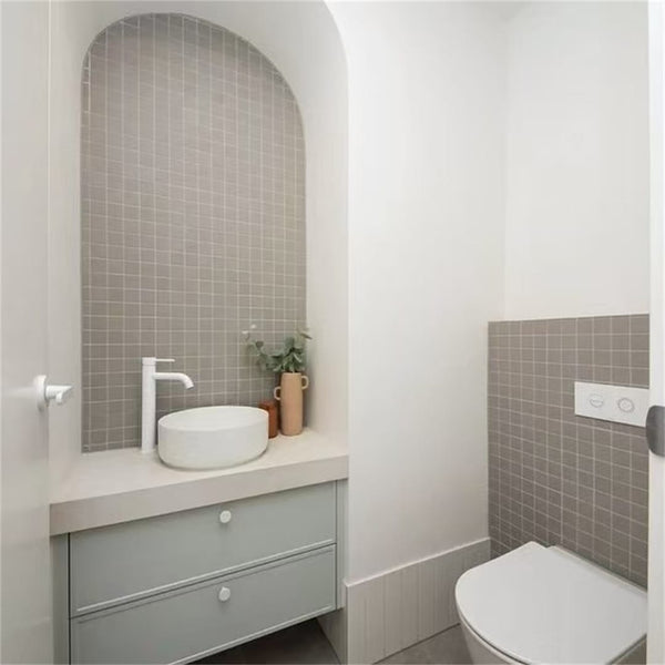 Nero Mixer Taps MECCA TALL BASIN MIXER MATTE WHITE (NR221901aMW)