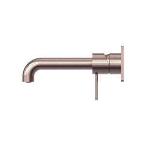 Nero Mixer Taps MECCA WALL BASIN/BATH MIXER 120/160/185/230/260MM BRUSHED BRONZE