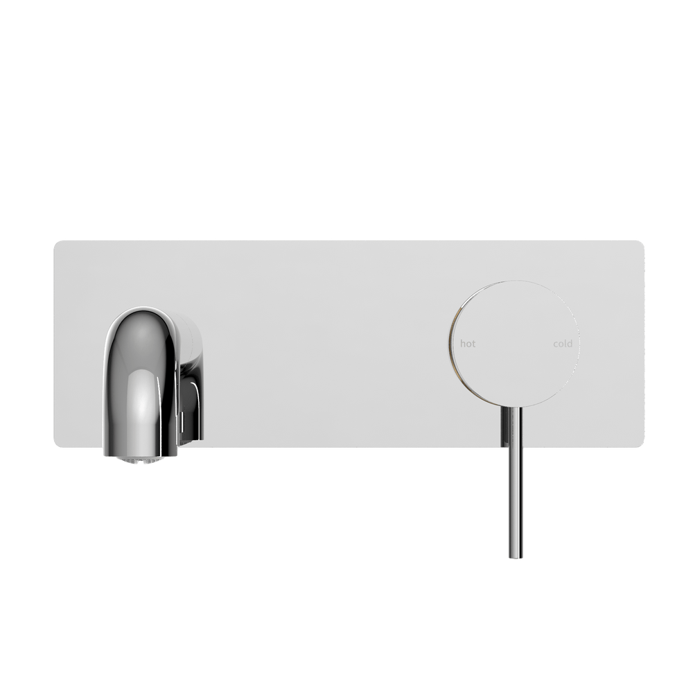 MECCA WALL BASIN/BATH MIXER 120/160/185/230/260MM CHROME