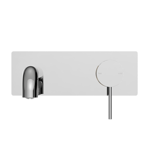 Nero Mixer Taps MECCA WALL BASIN/BATH MIXER 120/160/185/230/260MM CHROME