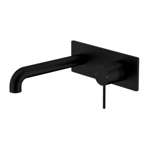 Nero Mixer Taps MECCA WALL BASIN/BATH MIXER 120/160/185/230/260MM MATTE BLACK