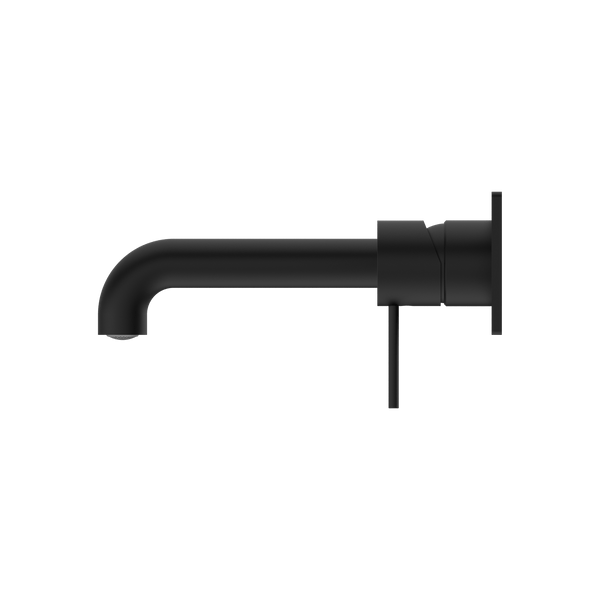 Nero Mixer Taps MECCA WALL BASIN/BATH MIXER 120/160/185/230/260MM MATTE BLACK