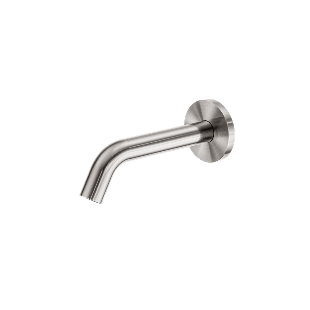 Nero Mixer Taps MECCA WALL-MOUNTED SENSOR TAP WITH 80MM WALL PLATE BRUSHED NICKEL (NR405BN)