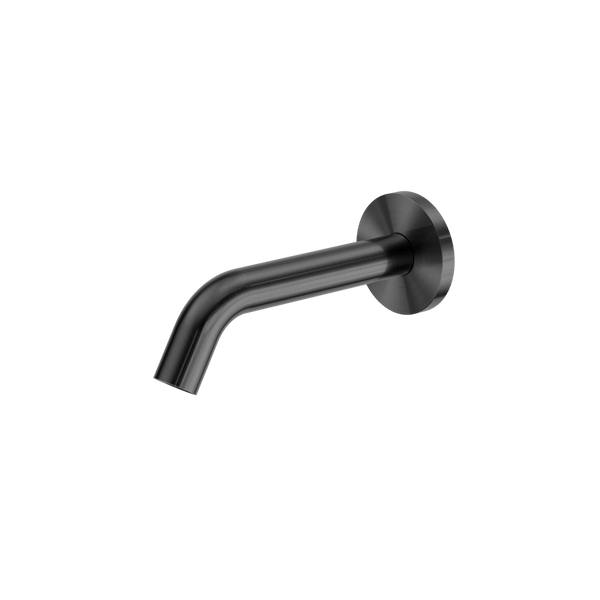 Nero Mixer Taps MECCA WALL-MOUNTED SENSOR TAP WITH 80MM WALL PLATE GUN METAL (NR405GM)
