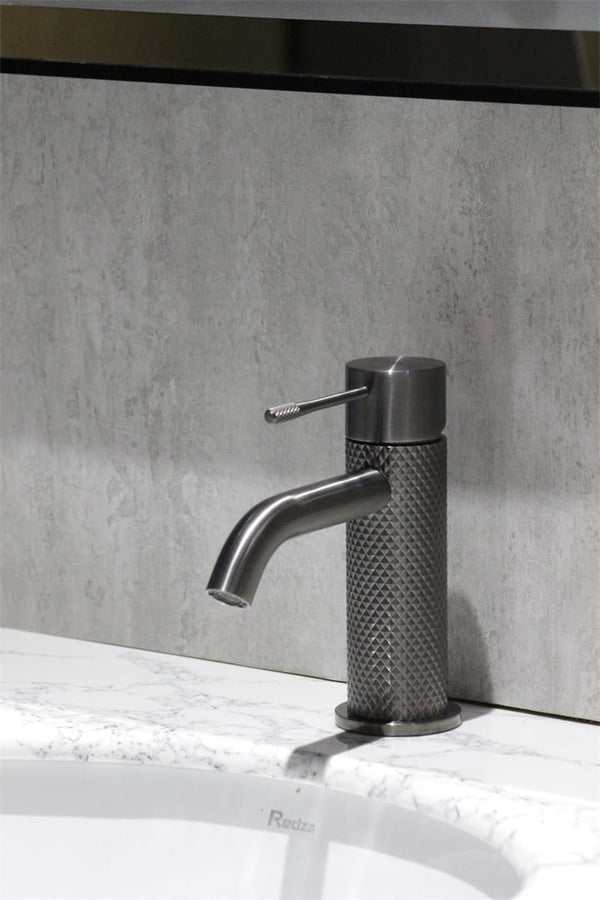 Nero Mixer Taps OPAL BASIN MIXER GRAPHITE (NR251901GR)