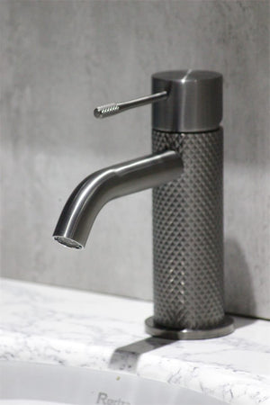 Nero Mixer Taps OPAL BASIN MIXER GRAPHITE (NR251901GR)