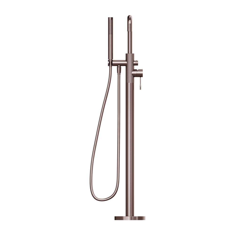 OPAL FREESTANDING BATH MIXER WITH HAND SHOWER BRUSHED BRONZE (NR251903aBZ)