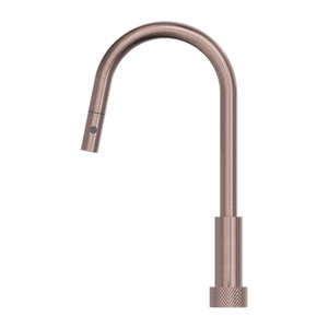 Nero Mixer Taps OPAL PROGRESSIVE PULL OUT KITCHEN SET BRUSHED BRONZE (NR252008BZ)