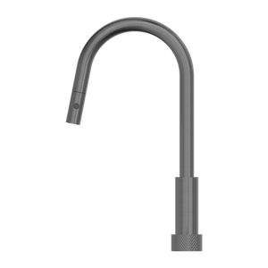 Nero Mixer Taps OPAL PROGRESSIVE PULL OUT KITCHEN SET GRAPHITE (NR252008GR)