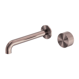 Nero Mixer Taps OPAL PROGRESSIVE WALL BASIN/BATH SET 120/160/185/230/260MM BRUSHED BRONZE