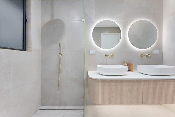 Nero Mixer Taps OPAL PROGRESSIVE WALL BASIN/BATH SET 120/160/185/230/260MM BRUSHED GOLD