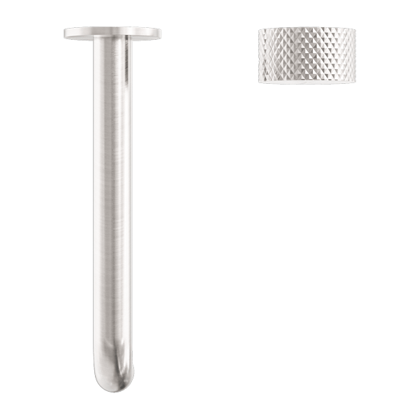 Nero Mixer Taps OPAL PROGRESSIVE WALL BASIN/BATH SET 120/160/185/230/260MM BRUSHED NICKEL