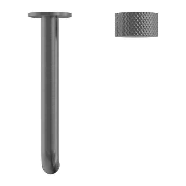 Nero Mixer Taps OPAL PROGRESSIVE WALL BASIN/BATH SET 120/160/185/230/260MM GRAPHITE