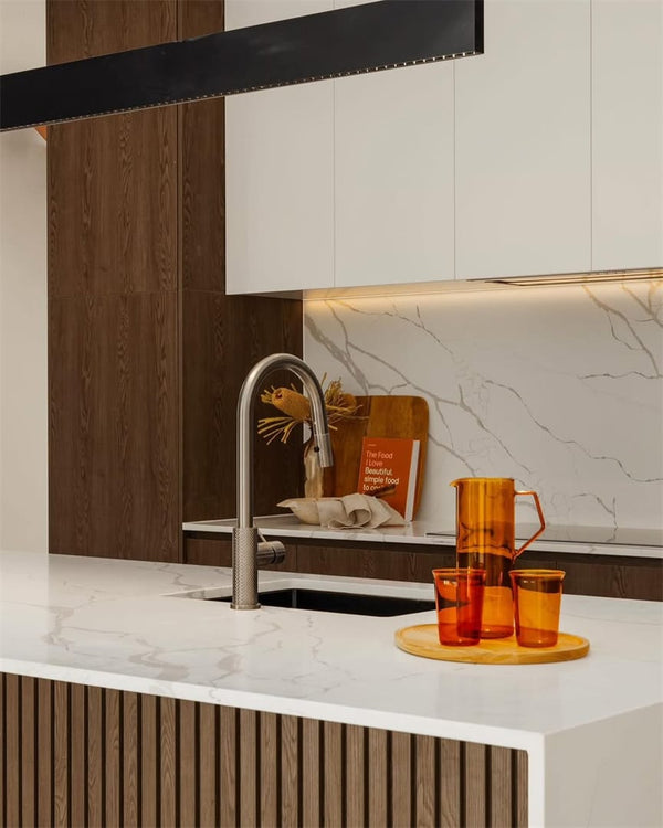 Nero Mixer Taps OPAL PULL OUT SINK MIXER WITH VEGIE SPRAY FUNCTION BRUSHED BRONZE (NR251908BZ)