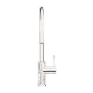 Nero Mixer Taps OPAL PULL OUT SINK MIXER WITH VEGIE SPRAY FUNCTION BRUSHED NICKEL (NR251908BN)