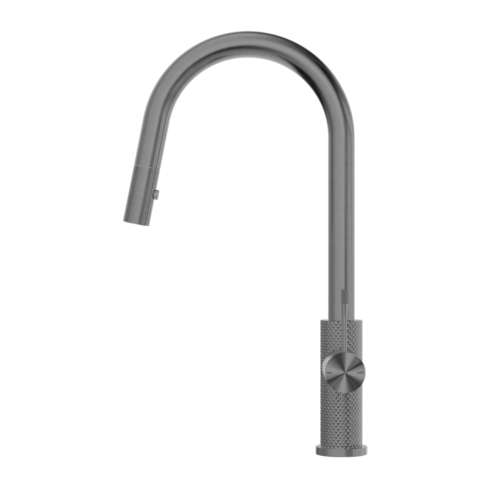 OPAL PULL OUT SINK MIXER WITH VEGIE SPRAY FUNCTION GRAPHITE (NR251908GR)