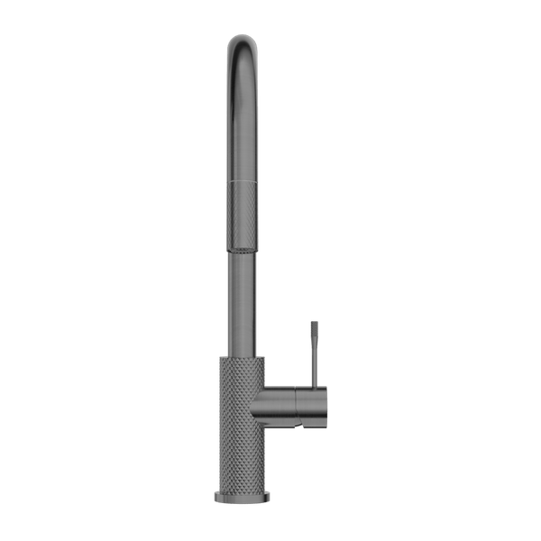 Nero Mixer Taps OPAL PULL OUT SINK MIXER WITH VEGIE SPRAY FUNCTION GRAPHITE (NR251908GR)